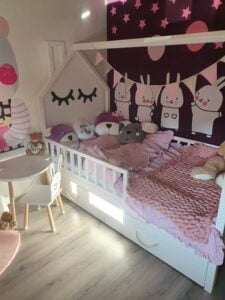 Kinderbetten im skandinavischen Stil