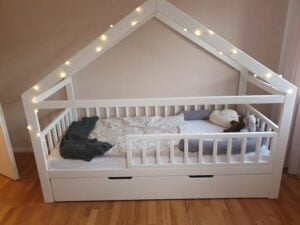 Kinderbetten im skandinavischen Stil
