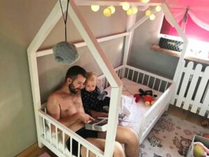 Kinderbetten im skandinavischen Stil